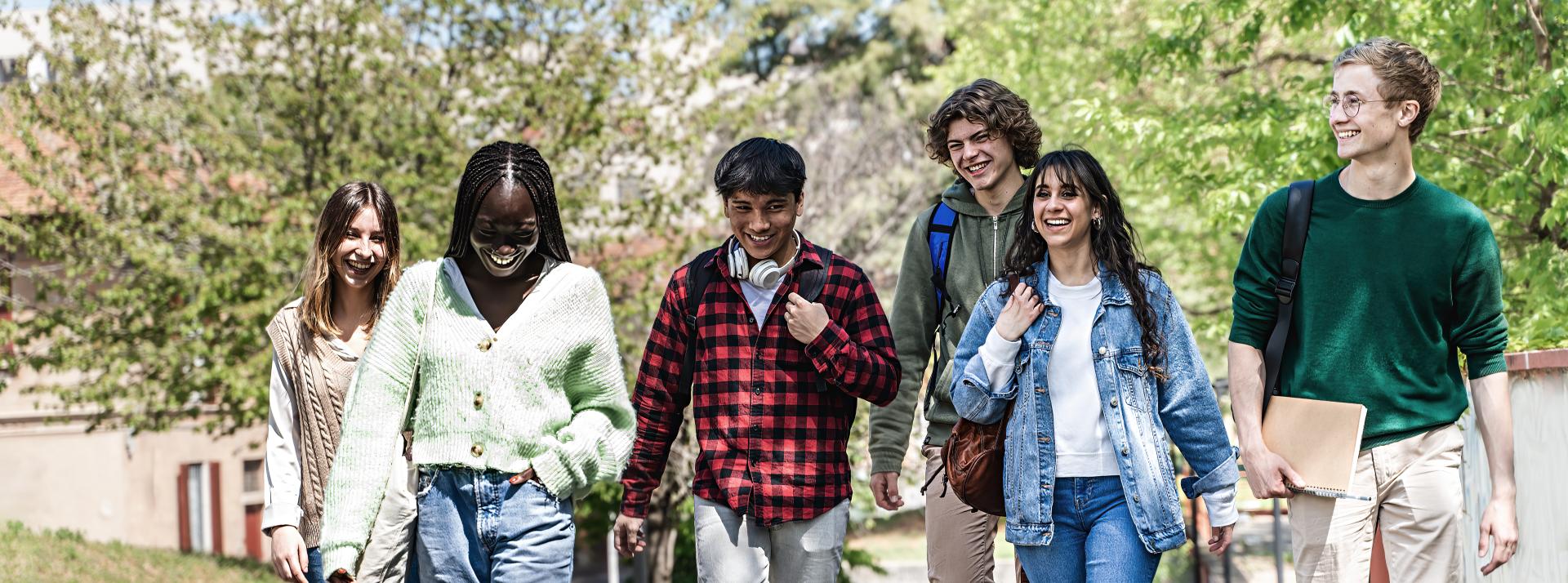 Group of young adults 