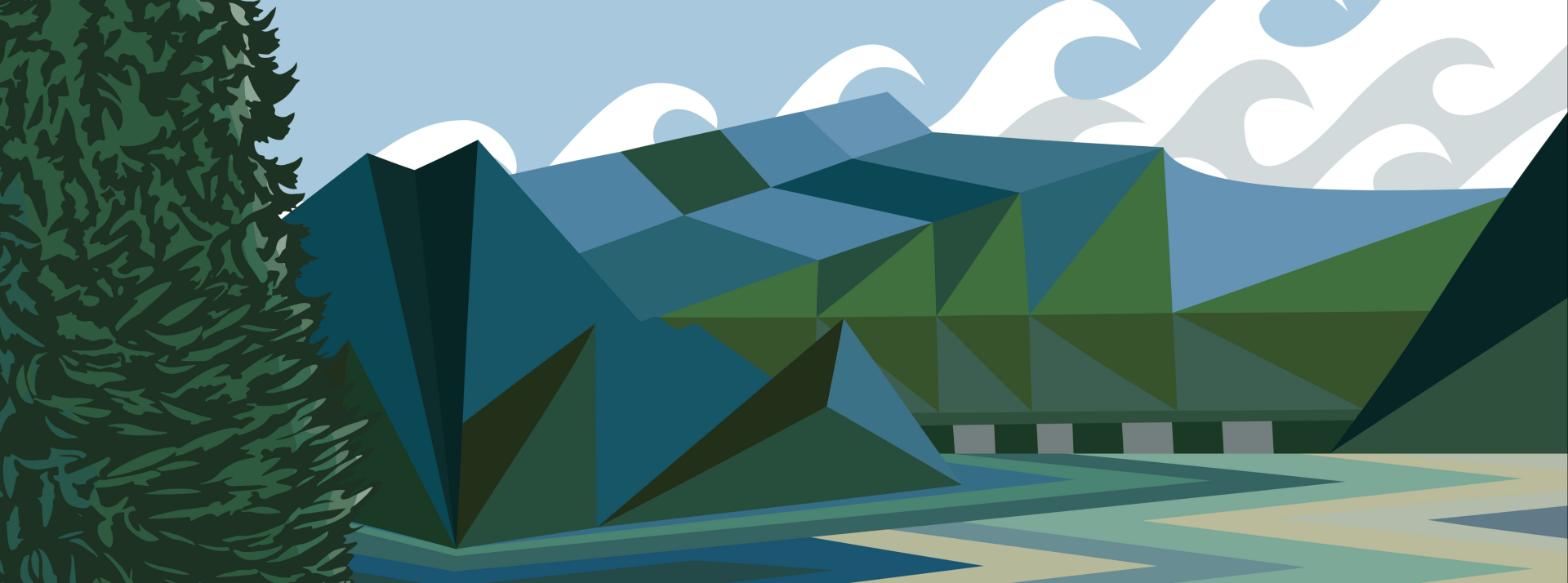 Indigenous artwork illustration.