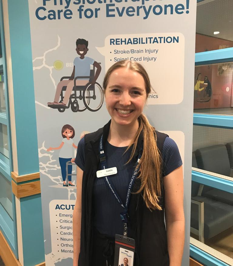 Caitlin Millham, Physiotherapist