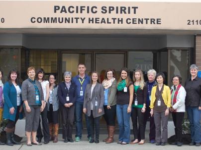 Pacific Spirit Community Health Centre and Staff Photo