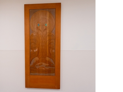 Indigenous wooden carving