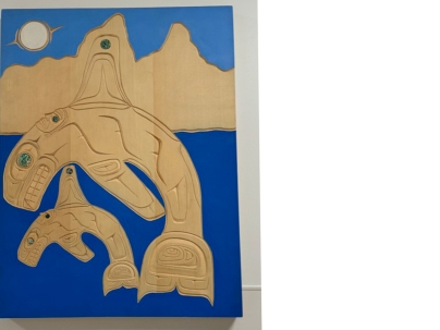 Indigenous wooden carving