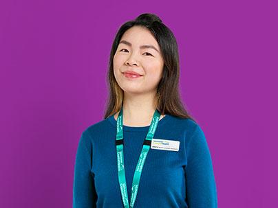 staff member Jessica